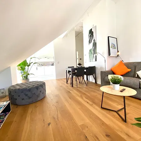 شقة Kstay Penthouse Mit Parkplatz Zentral In Eltville *