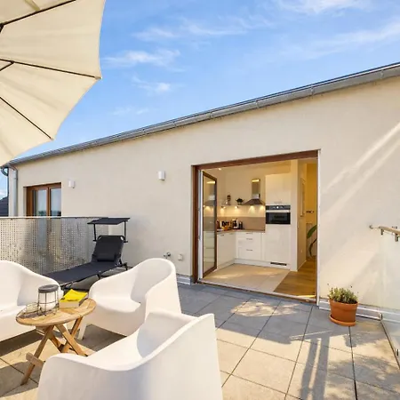 Apartmán Kstay Penthouse Mit Parkplatz Zentral In Eltville Eltville am Rhein