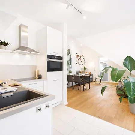Kstay Penthouse Mit Parkplatz Zentral In Eltville 아파트 엘트빌레