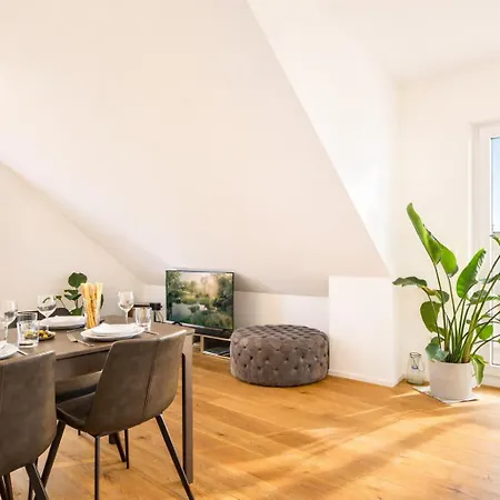 Apartmán Kstay Penthouse Mit Parkplatz Zentral In Eltville