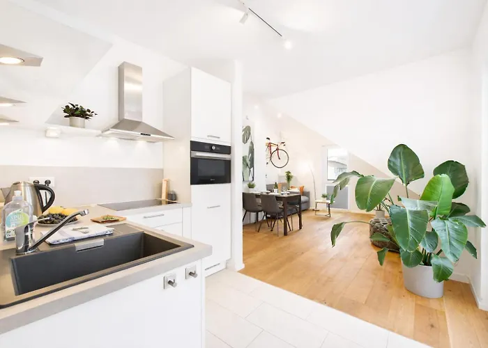 Kstay Penthouse Mit Parkplatz Zentral In Eltville Apartmán Eltville am Rhein