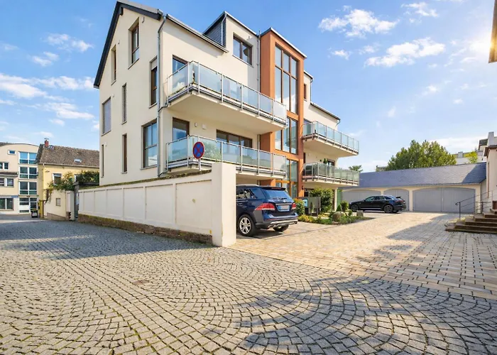 Kstay Penthouse Mit Parkplatz Zentral In Eltville *