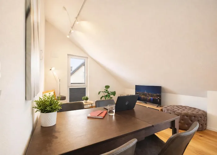 Kstay Penthouse Mit Parkplatz Zentral In Eltville *
