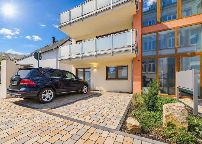 Apartmán Kstay Penthouse Mit Parkplatz Zentral In Eltville