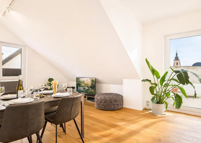 Apartmán Kstay Penthouse Mit Parkplatz Zentral In Eltville