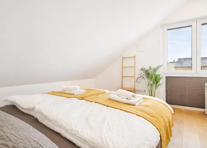 Kstay Penthouse Mit Parkplatz Zentral In Eltville Apartmán
