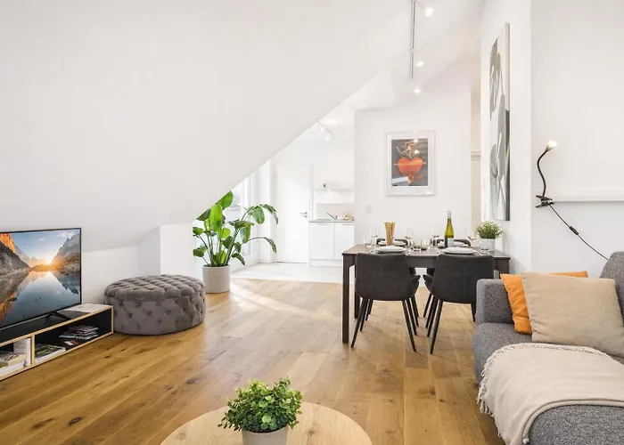 Apartmán Kstay Penthouse Mit Parkplatz Zentral In Eltville *