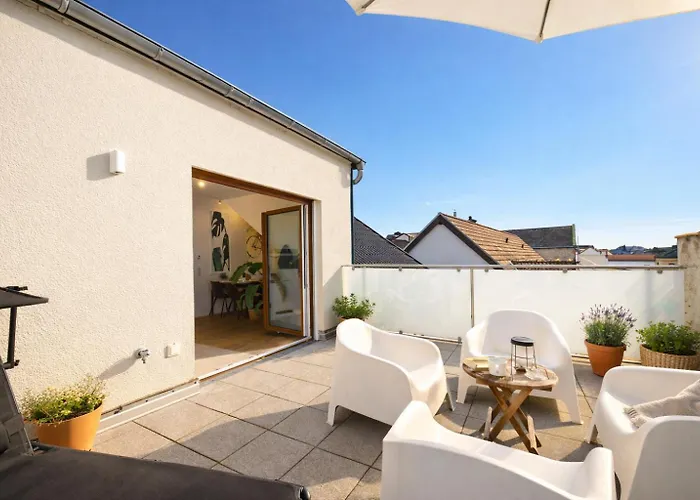 Kstay Penthouse Mit Parkplatz Zentral In Eltville Eltville am Rhein