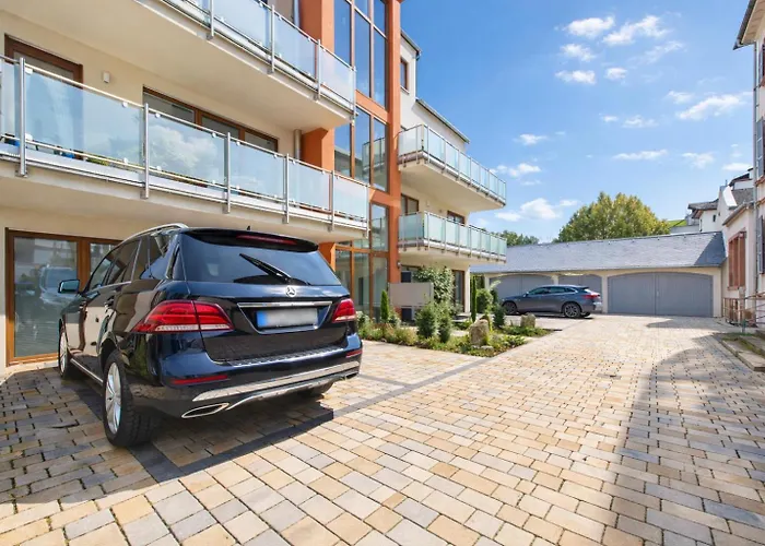 Apartmán Kstay Penthouse Mit Parkplatz Zentral In Eltville *